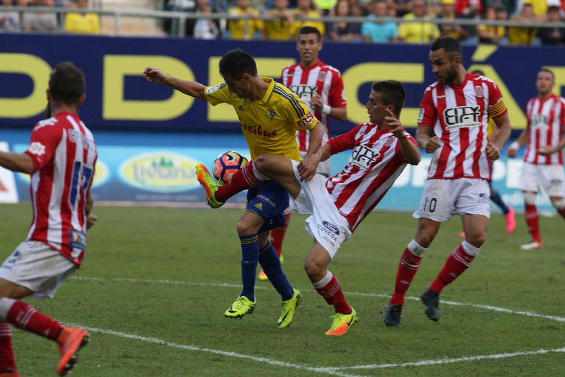 Las imágenes del partido Cádiz CF - Girona FC
