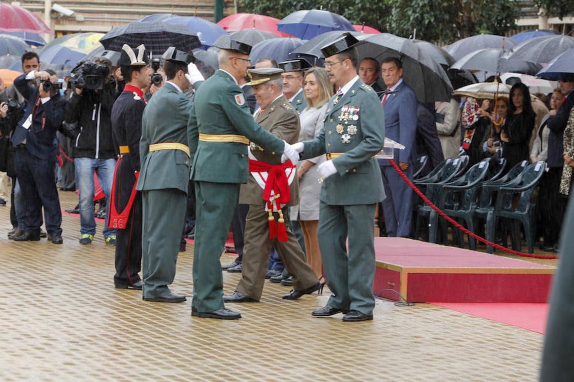El desfile del Día de la Hispanidad