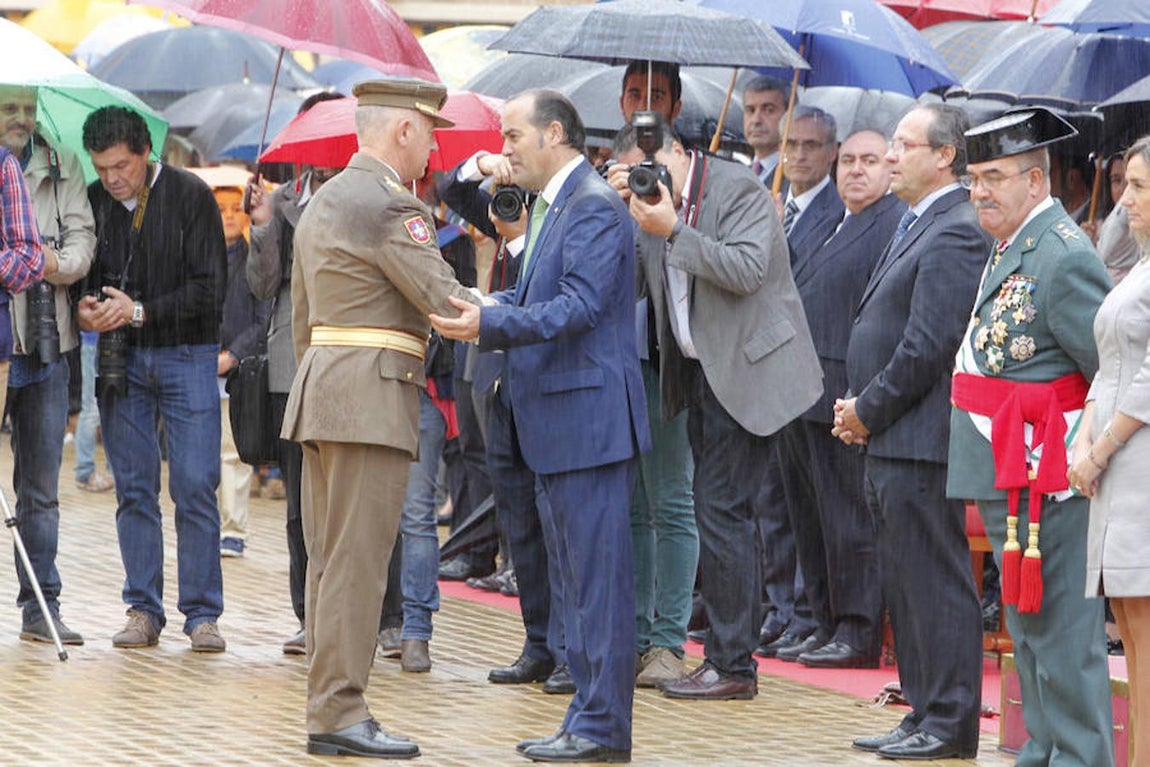 El desfile del Día de la Hispanidad