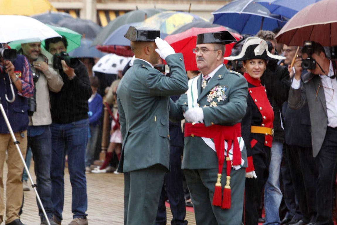 El desfile del Día de la Hispanidad