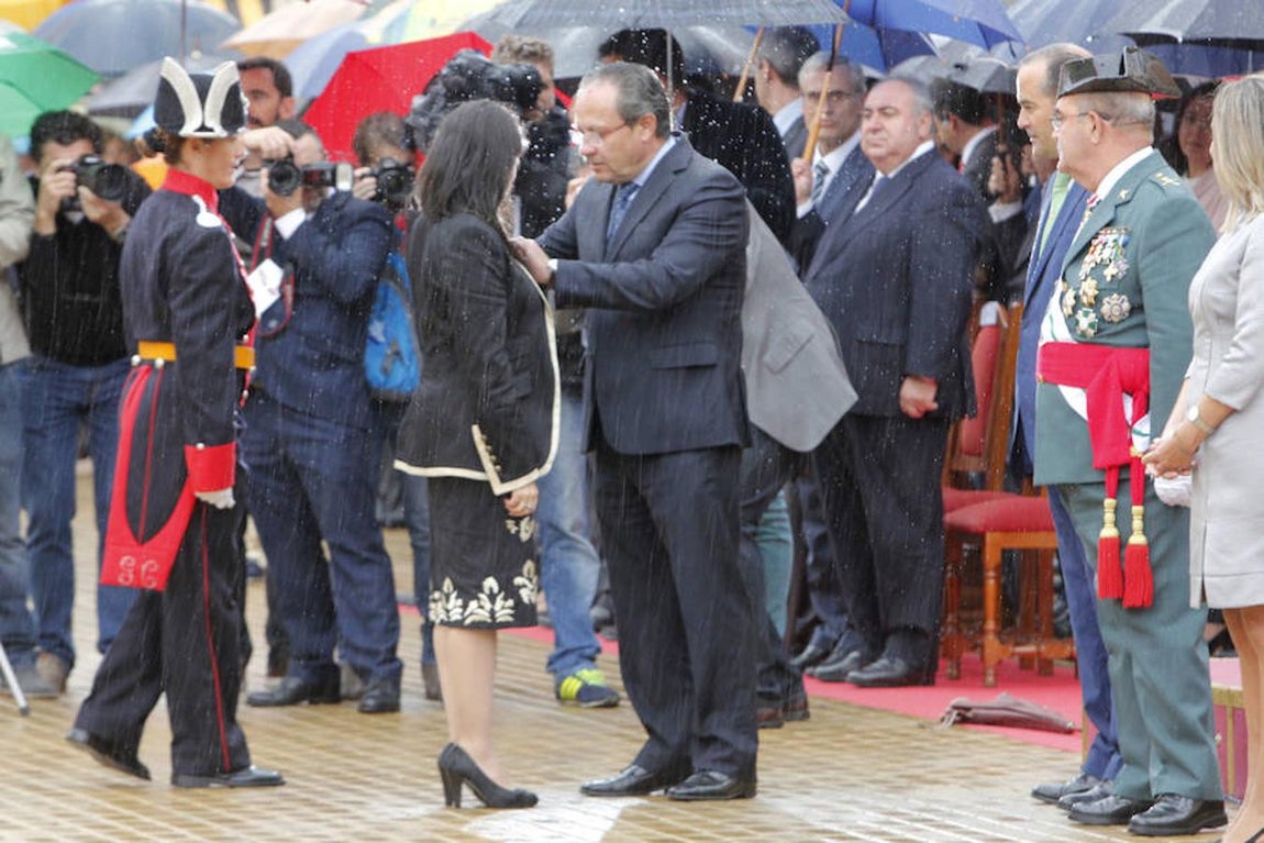 El desfile del Día de la Hispanidad