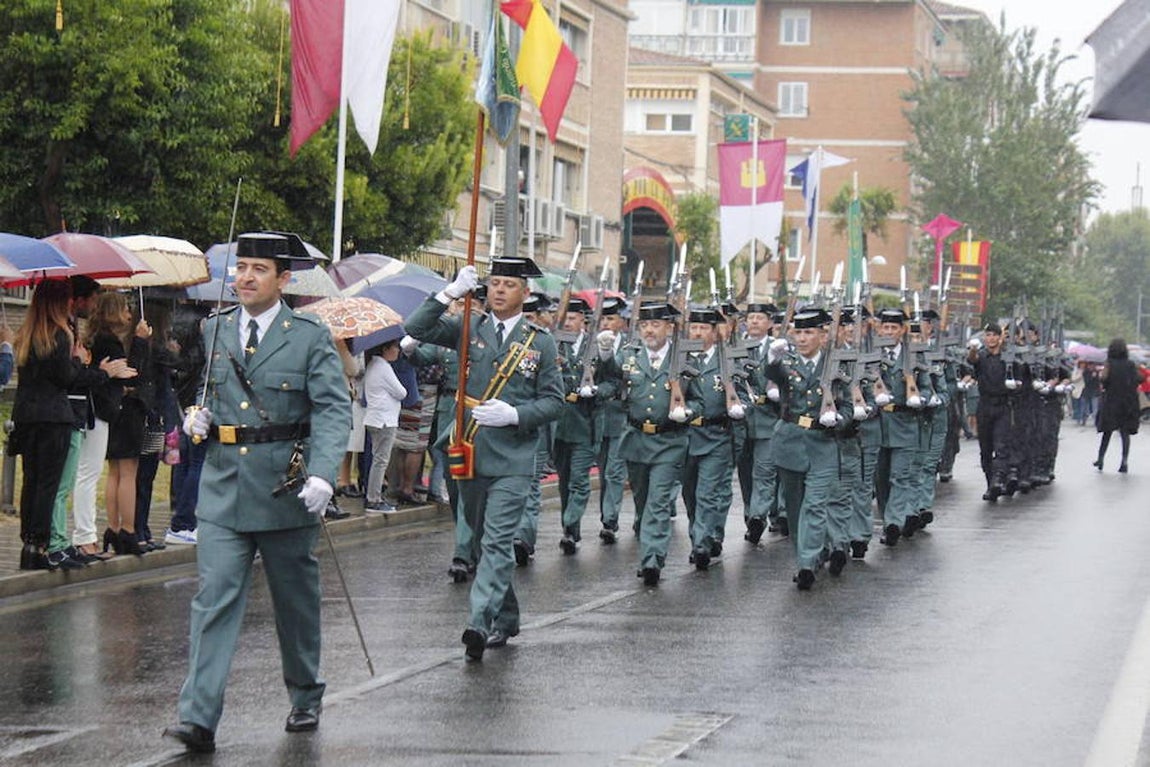 El desfile del Día de la Hispanidad