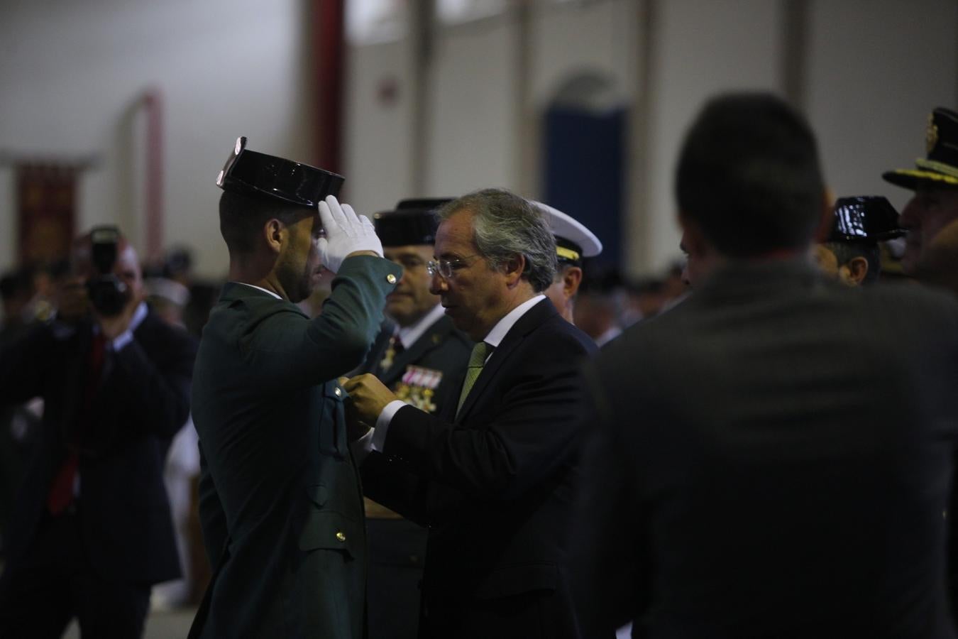 Celebración de la festividad del Pilar de la Guardia Civil de Cádiz