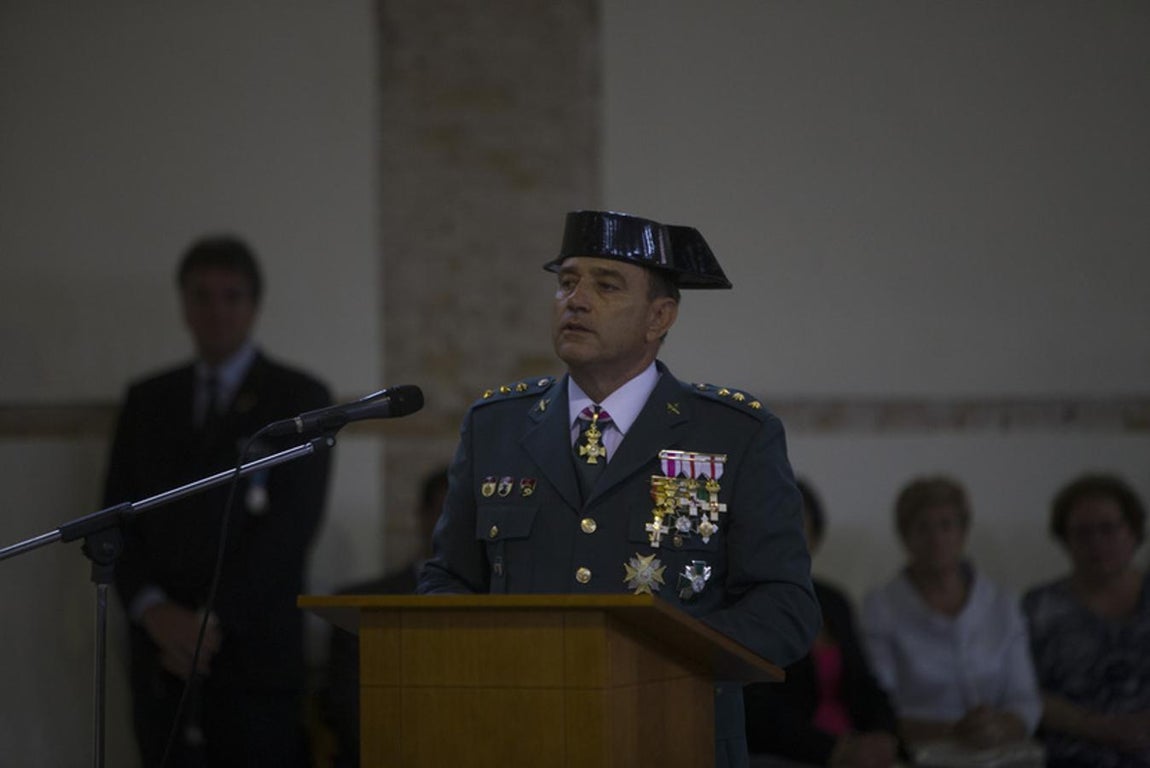 Celebración de la festividad del Pilar de la Guardia Civil de Cádiz
