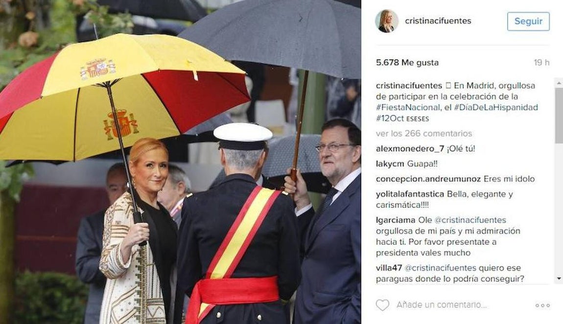 Cristina Cifuentes. 