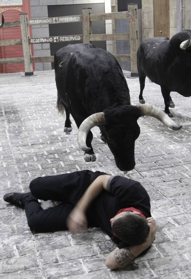 El Encierro de San Fermín, ahora en Sevilla