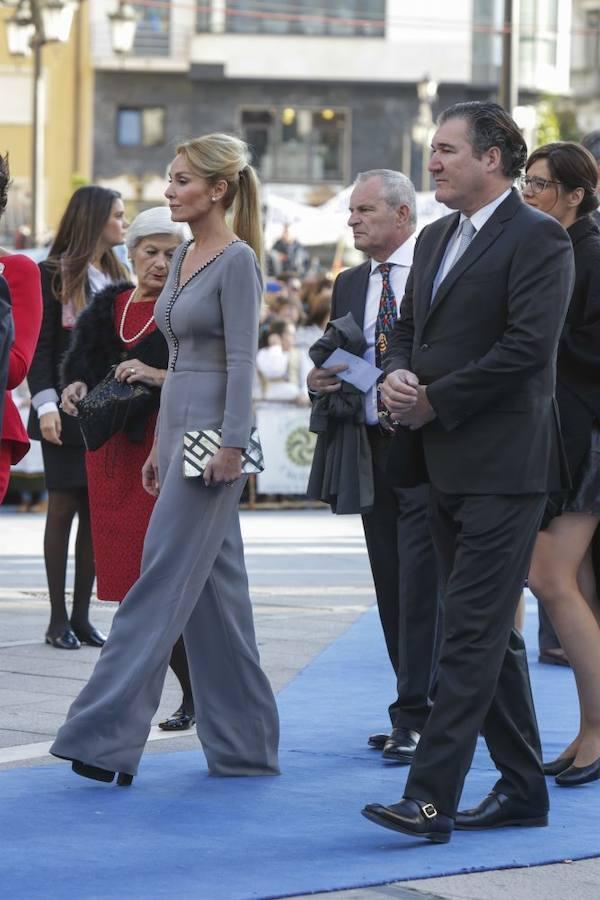 La empresaria Esther Alcocer Koplowitz también asistió al evento.. 