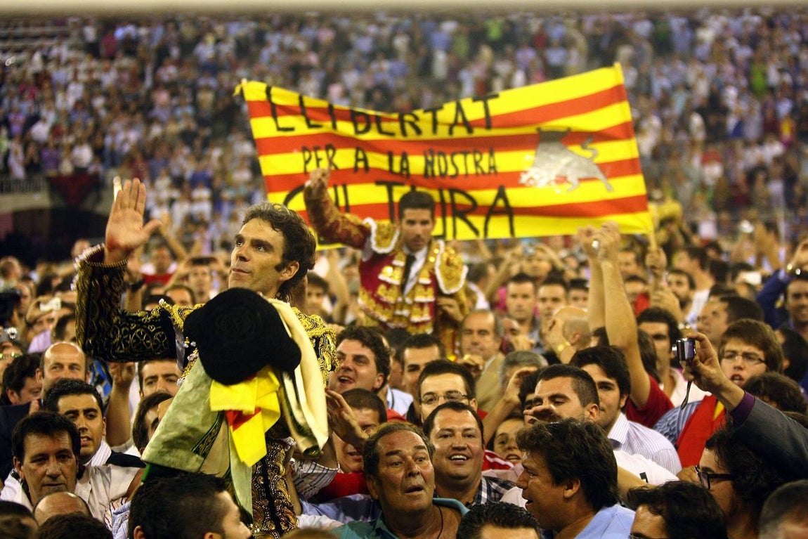 La (pen)última puerta grande de José Tomás y Serafín Marín. 