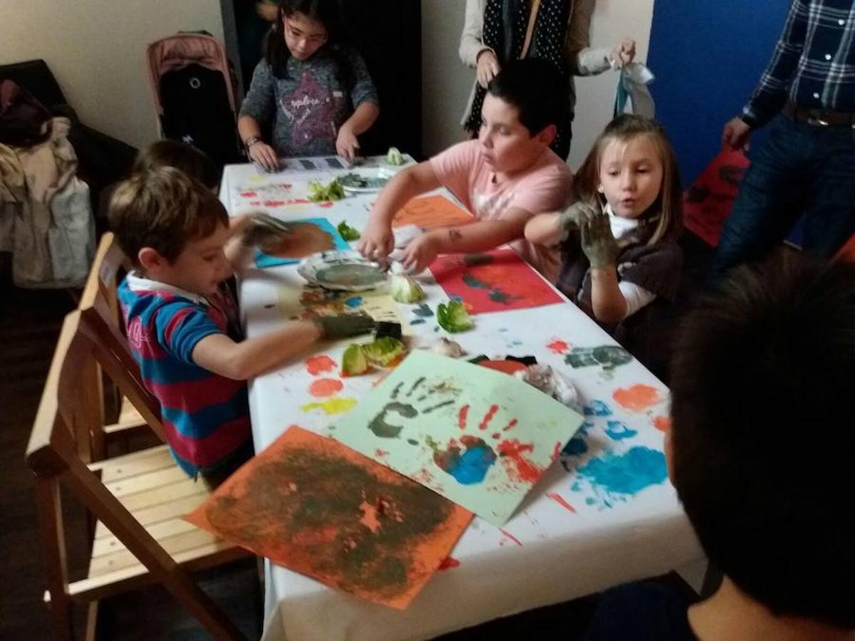 En imágenes: taller gastrónomico para familias en el Museo del Greco