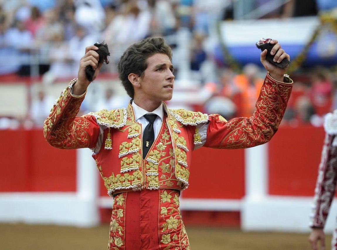 Ginés Marín, en Santander. 