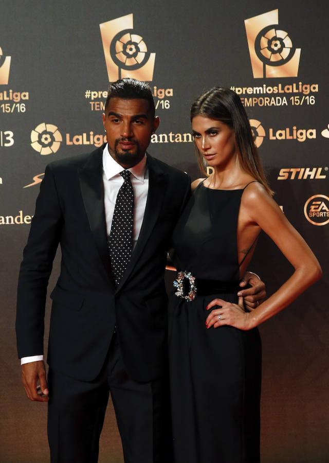 Kevin-Prince Boateng, y su mujer