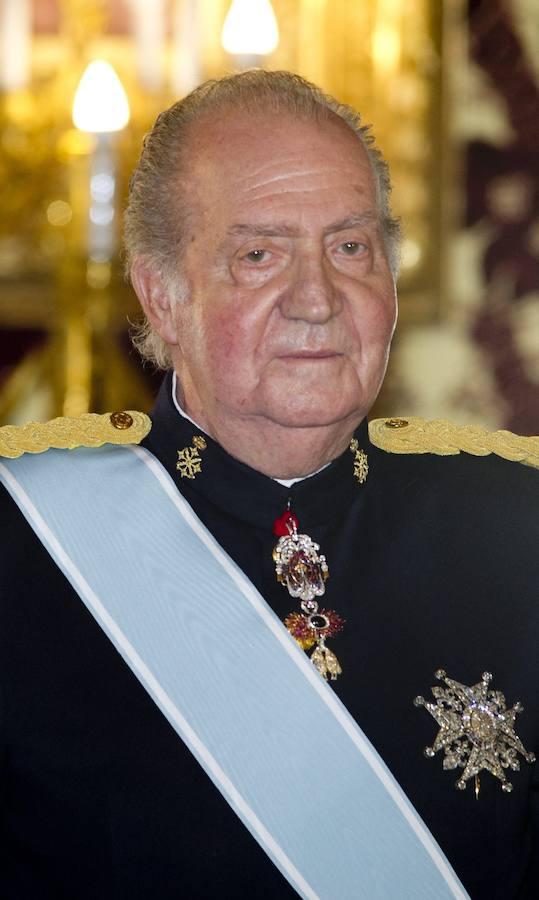 Don Juan Carlos I. Fue Rey de España desde el 22 de noviembre de 1975 hasta el 19 de junio de 2014