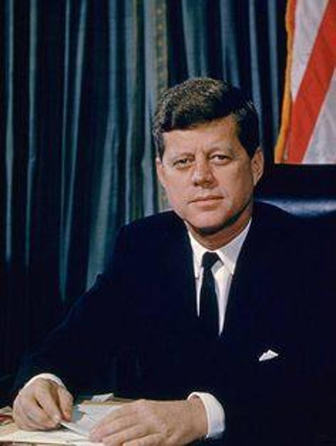 John F. Kennedy. Fue el trigésimo quinto presidente de los Estados Unidos