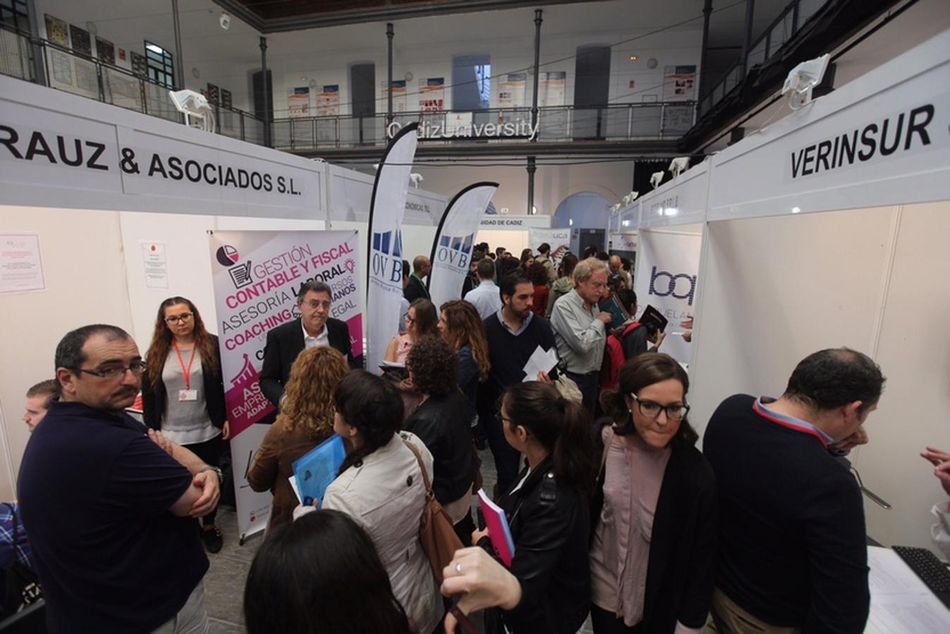 Así es la Feria del Empleo 2016 celebrada en Cádiz