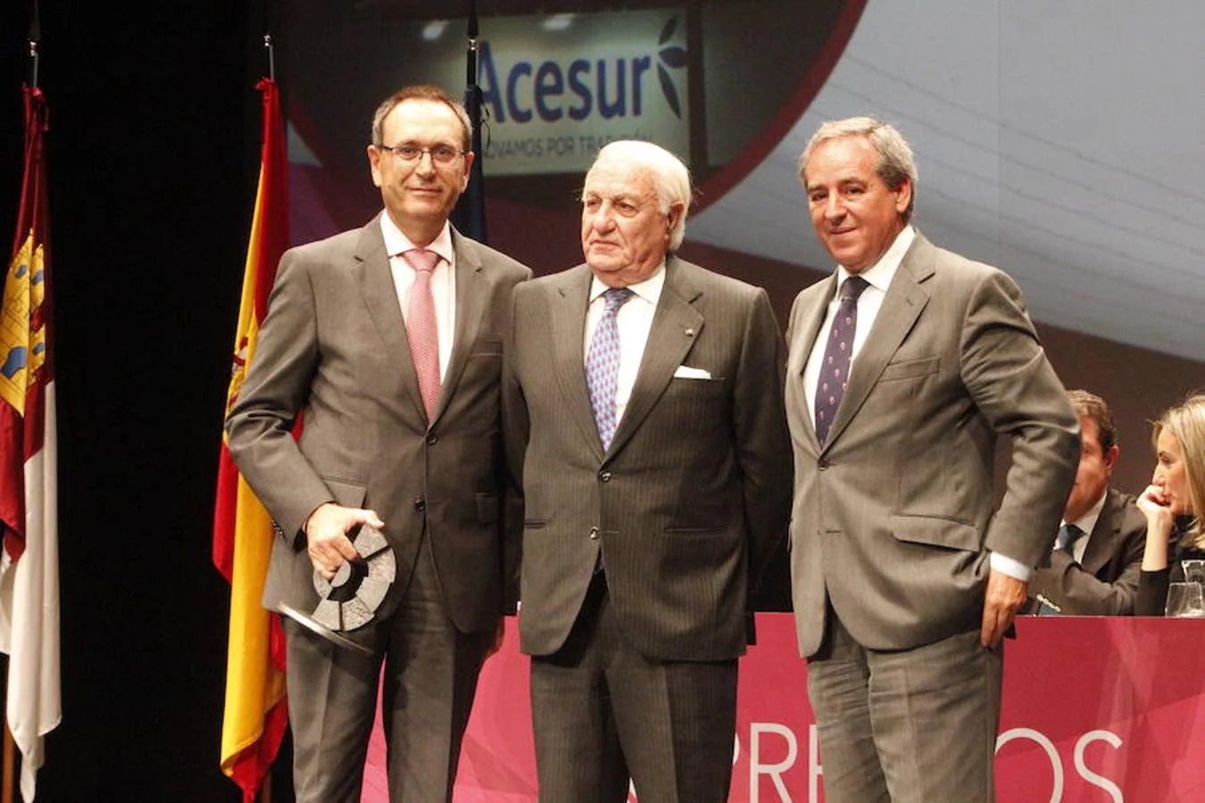 Juan Ramón Guillén Prieto, de Acesur, ha sido el empresario galardonado por la provincia de Cuenca. 