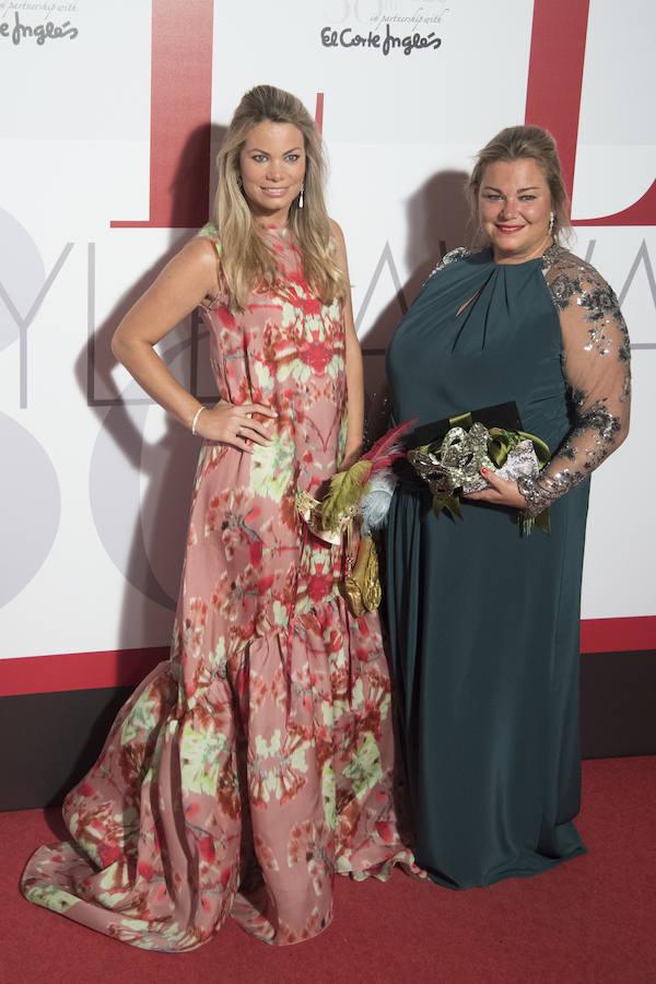 Carla Goyanes y Caritina Goyanes. 