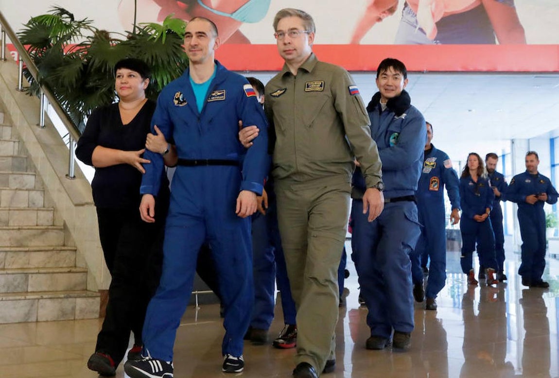 Agasajos tras 115 días en la Estación Espacial Internacional