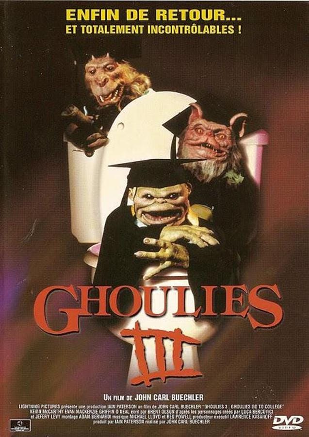 «Los Ghoulies van a la Universidad» (1991) de John Carl Buechler. 