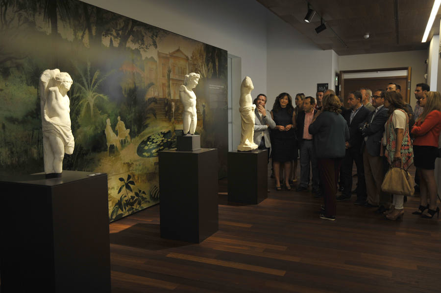 La familia Loring fundó a mediados del XIX el primer museo malagueño en el jardín de su casa. Ahora sus piezas están en el Museo. 