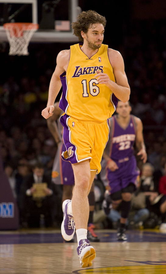 Así se ha transformado Pau Gasol desde que debutó en la NBA
