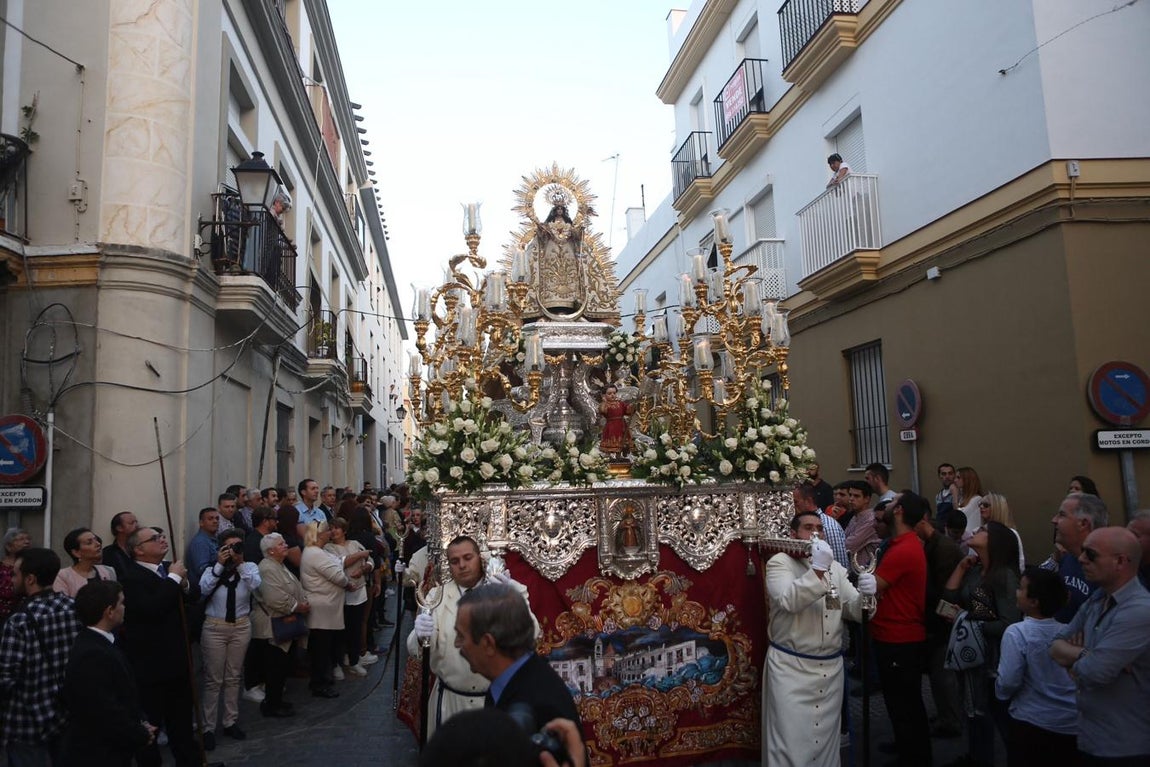 Procesión de la Virgen de la Palma Coronada