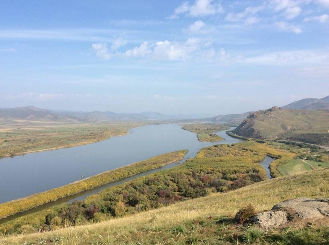 Uno de los afluyentes del Baikal. 