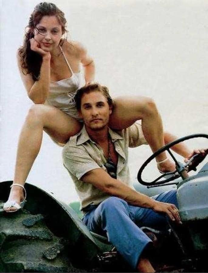 El actor y Ashley Judd tuvieron un corto romance en 1996