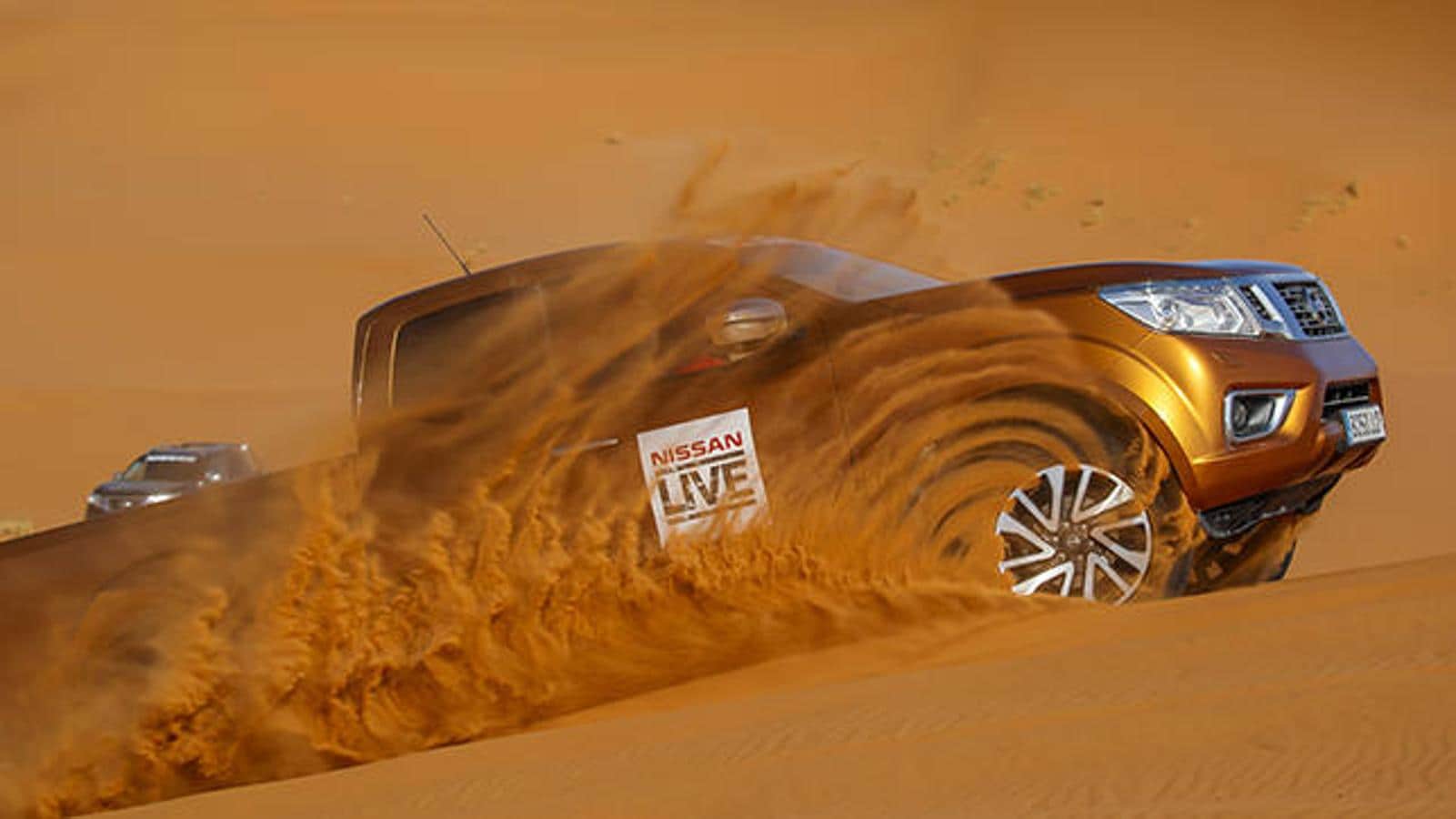 El Nissan Navara puede con el desierto