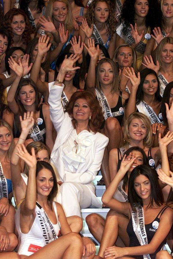 Sofía Loren. Triunfó como actriz italiana, ganadora de unos 50 premios internacionales