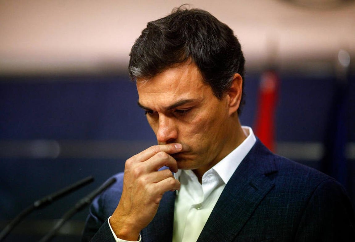 Las lágrimas de Pedro Sánchez en su adiós como diputado