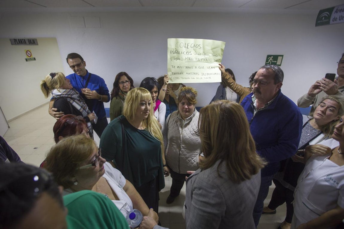 Susana Díaz visita San Carlos