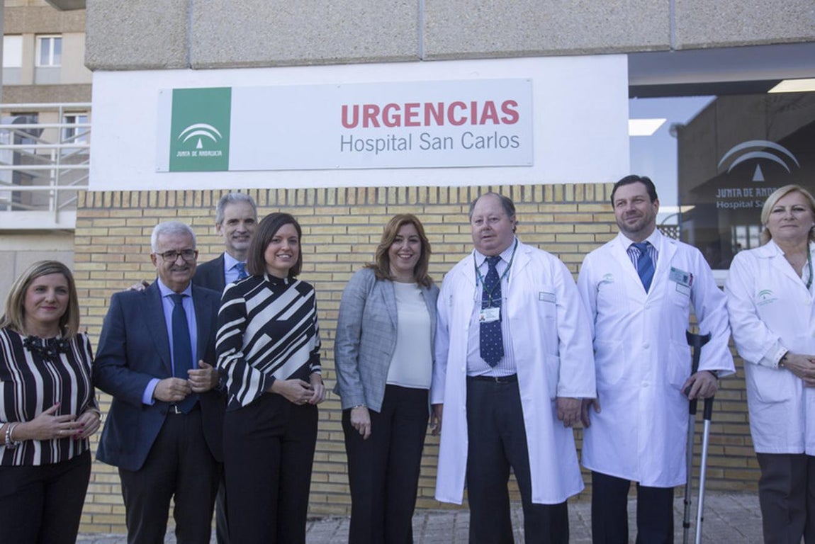 Susana Díaz visita San Carlos