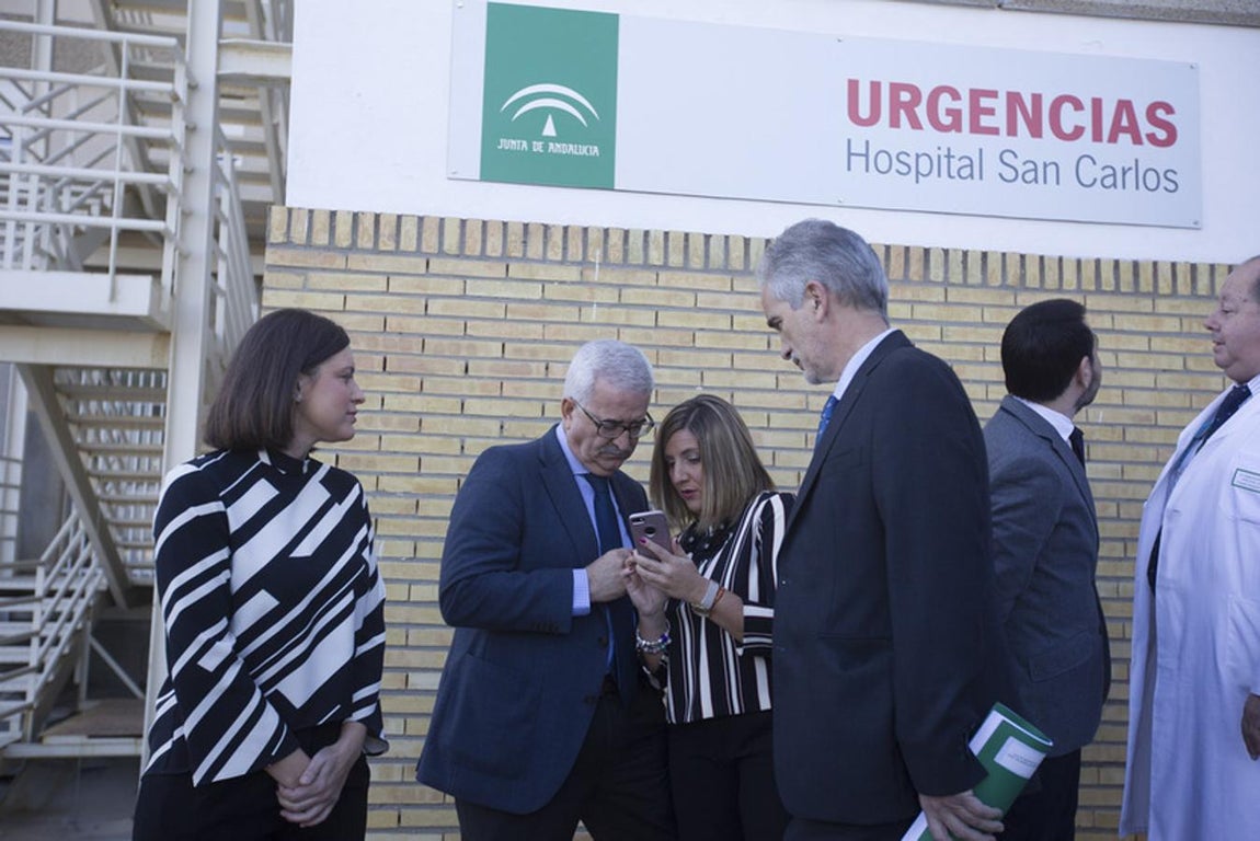 Susana Díaz visita San Carlos