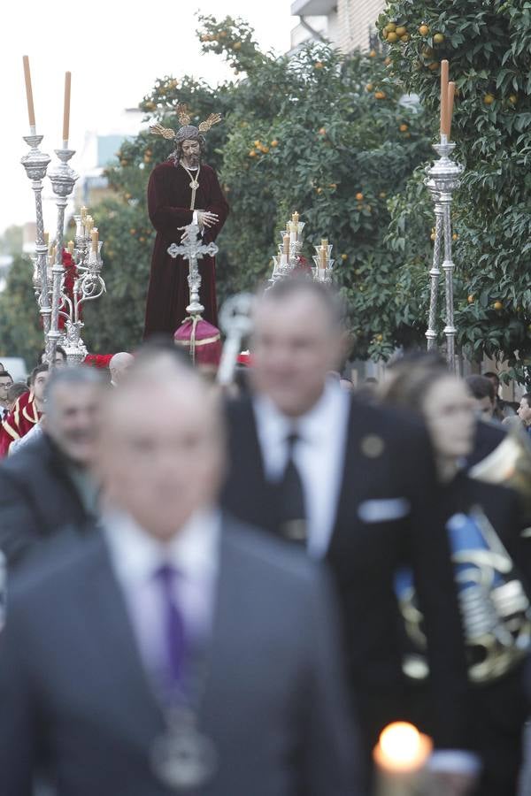 Estampas del Vía Crucis del Señor del Silencio a la Catedral de Córdoba