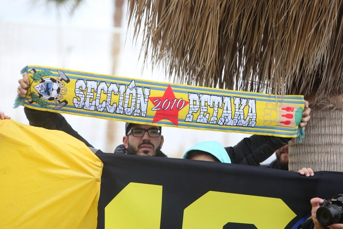 Las imágenes de la concentración de apoyo a Etienne