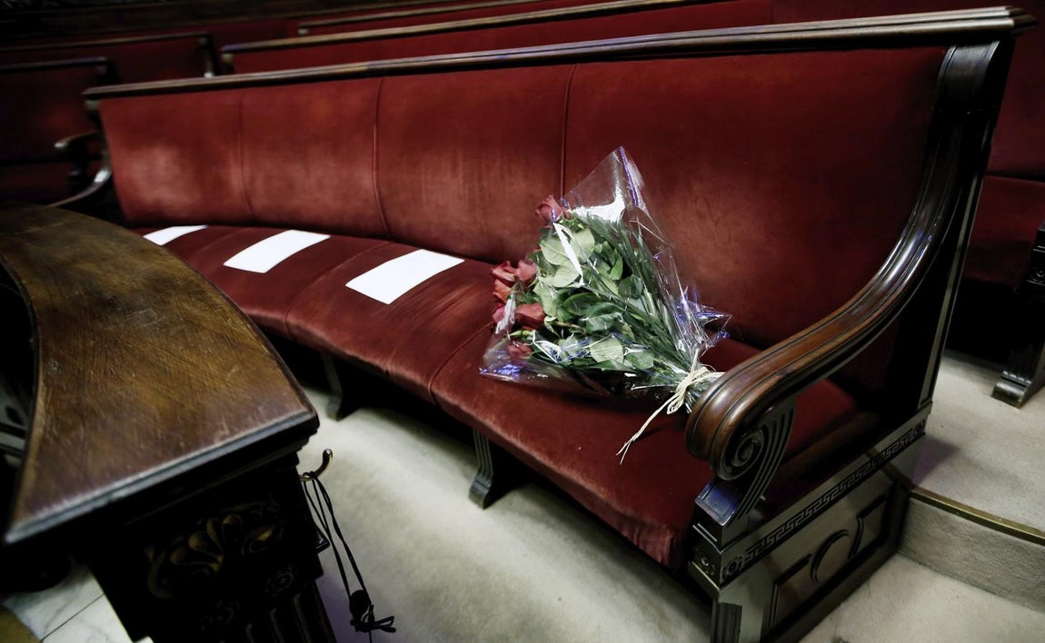 Duelo por la muerte de Rita Barberá. 