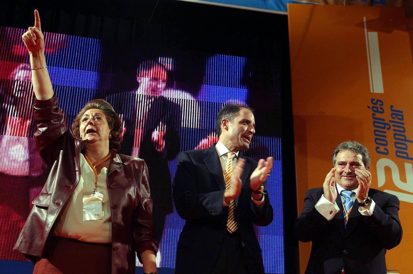 Rita Barberá durante un congreso regional del Partido Popular