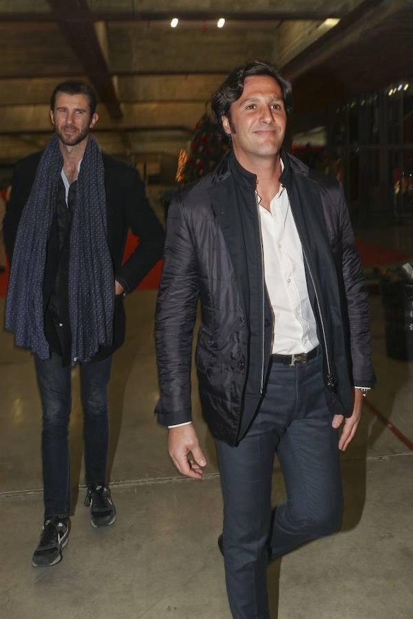  El torero Israel Lancho a su llegada al evento solidario. 