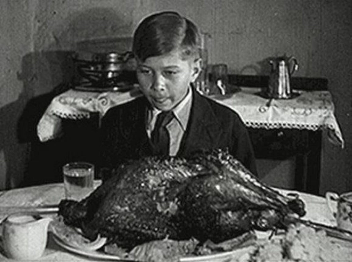 Hugh Jackman. El actor ha preferido usar una tierna y simpática fotografía antigua para conmemorar la festividad