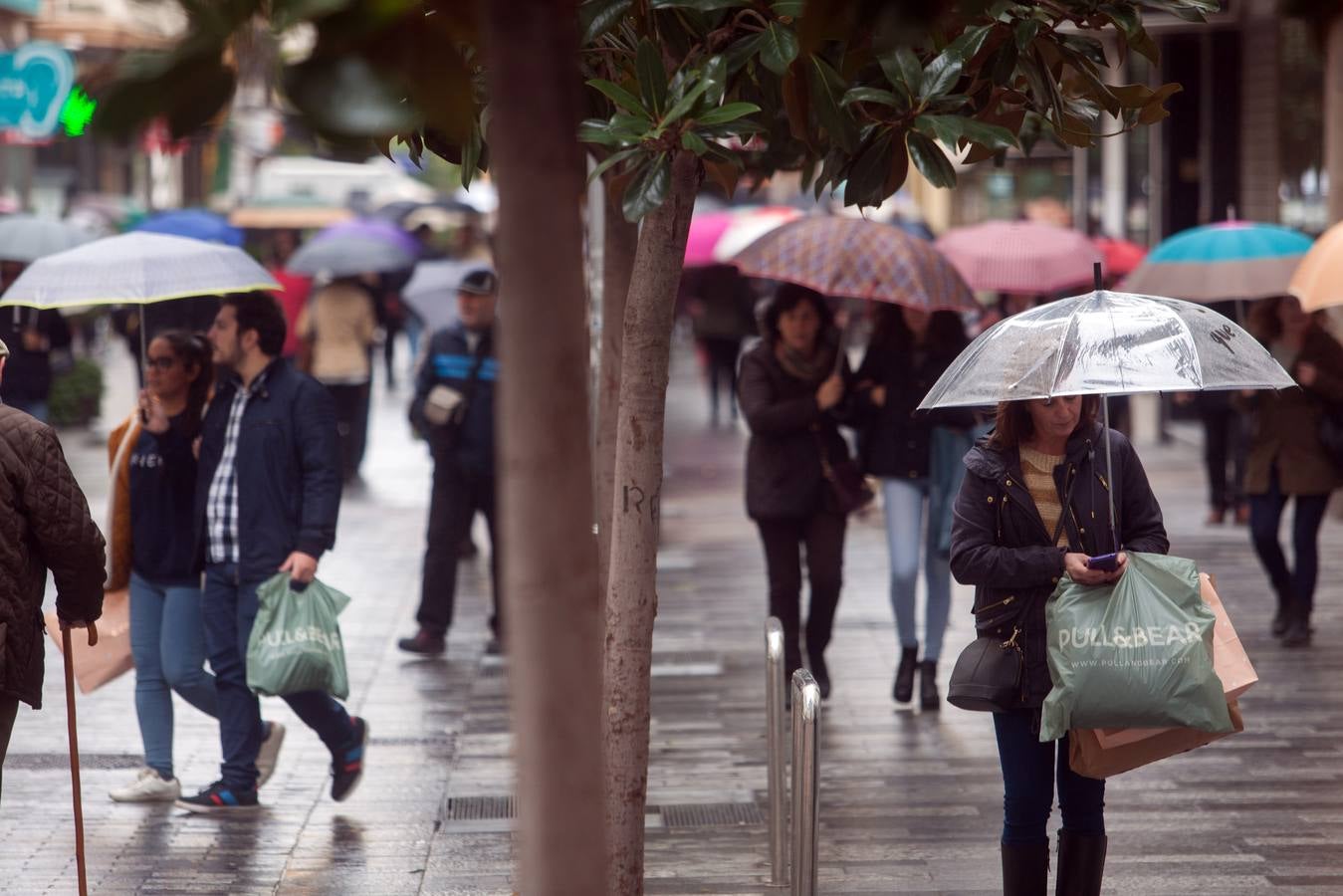 El «Black Friday» desata la locura por las compras en Sevilla