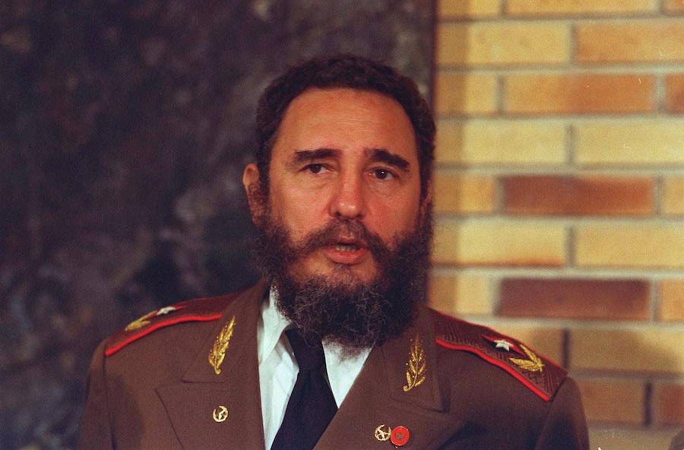 Fidel Castro, en 1977. 