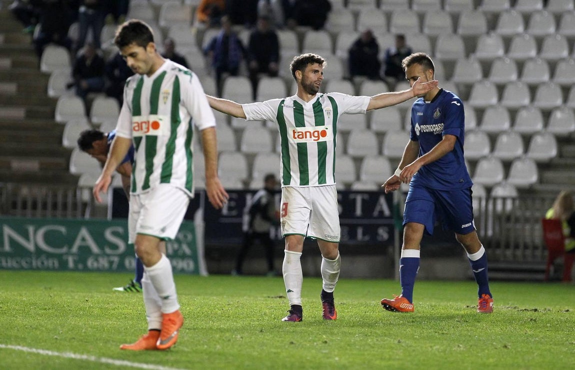 El partido Córdoba-Getafe, en imágenes
