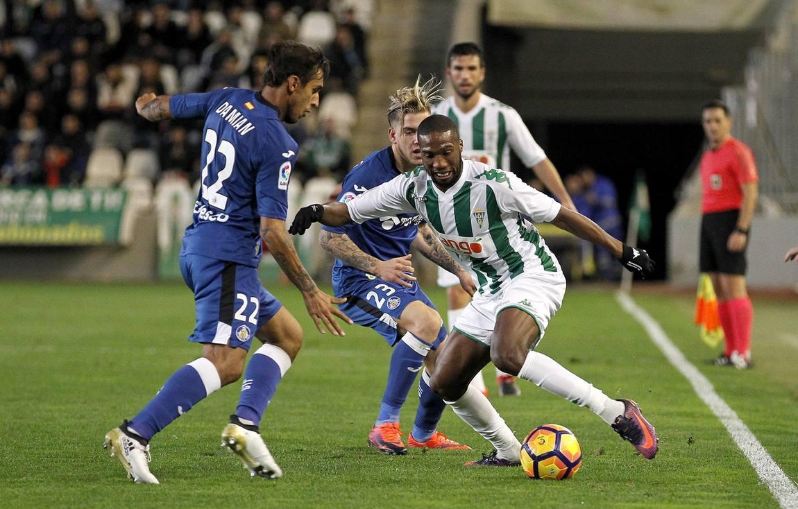 El partido Córdoba-Getafe, en imágenes