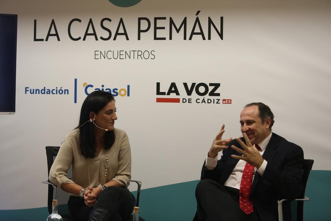 Fernando Alberca en el ‘Encuentro en la Casa Pemán&#039;