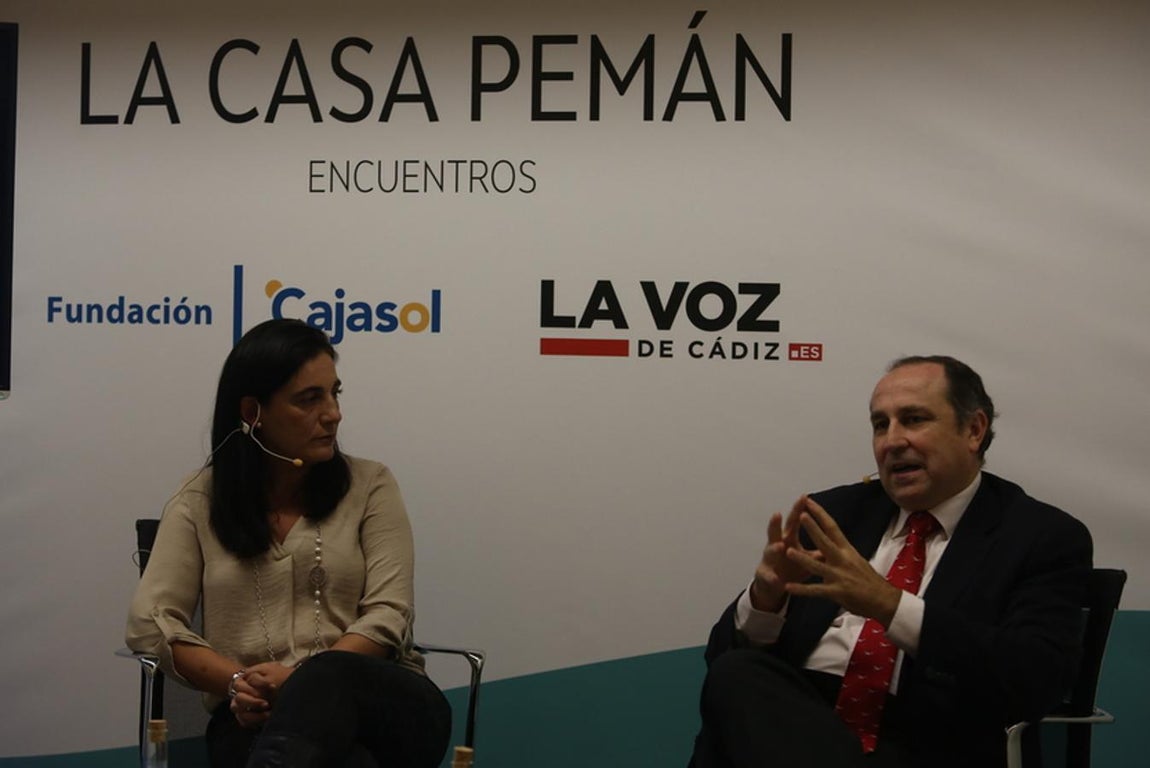 Fernando Alberca en el ‘Encuentro en la Casa Pemán&#039;