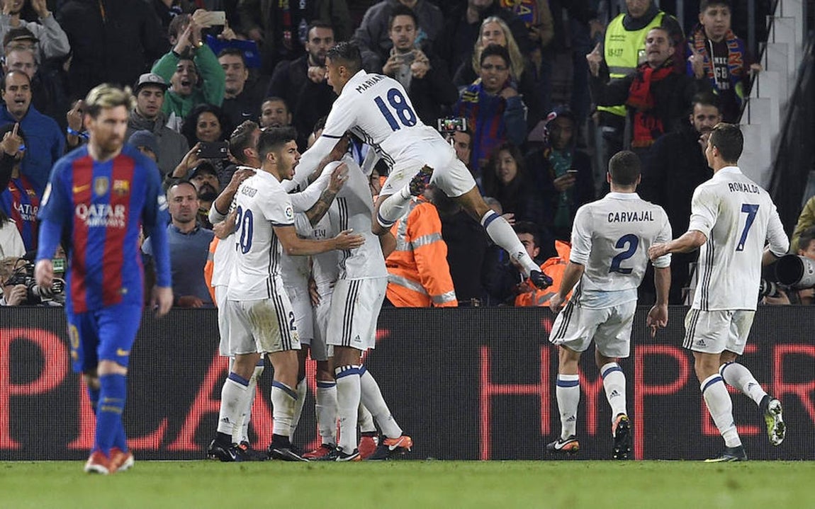 Las mejores imágenes del clásico Barcelona-Real Madrid