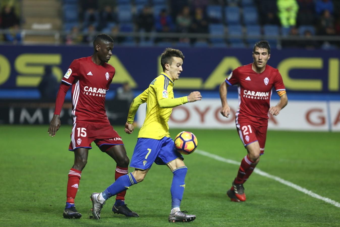 Las imágenes del Cádiz CF- Real Zaragoza