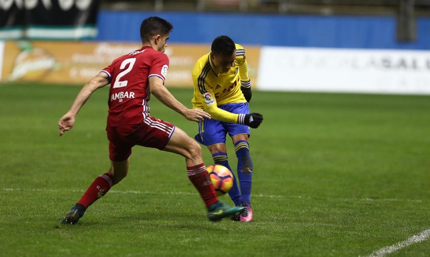 Las imágenes del Cádiz CF- Real Zaragoza