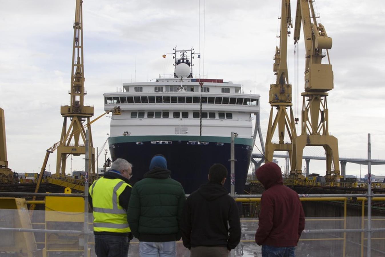 Navantia celebra el 125 aniversario en Cádiz abriendo sus puertas