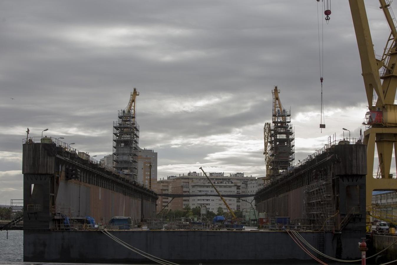 Navantia celebra el 125 aniversario en Cádiz abriendo sus puertas